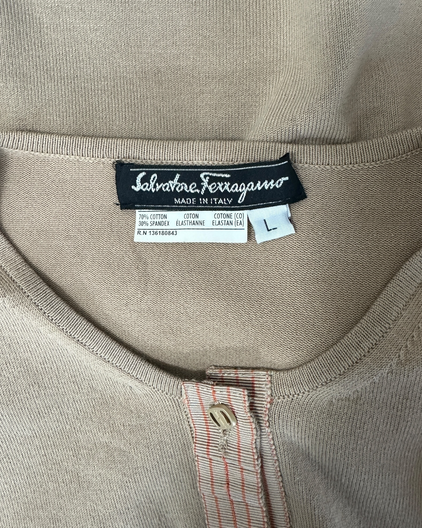 Salvatore Ferragamo - Gilet - Passepoil - Made in Italy