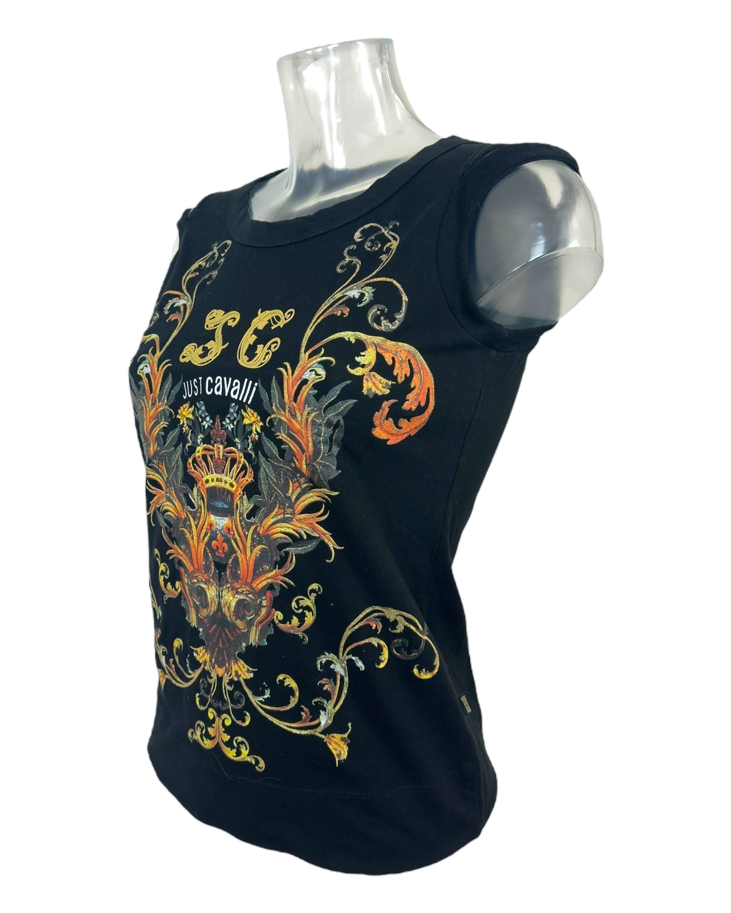 Just Cavalli -  Top Manches courtes - Rock - Made In Italy