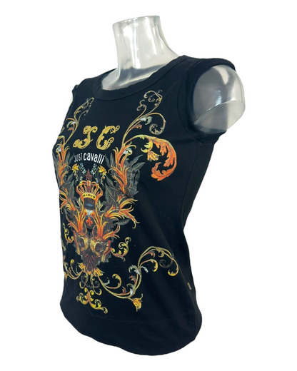 Just Cavalli -  Top Manches courtes - Rock - Made In Italy