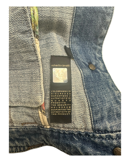 Roberto Cavalli - Veste Jean - Médaillon Cavalli - Made in Italy