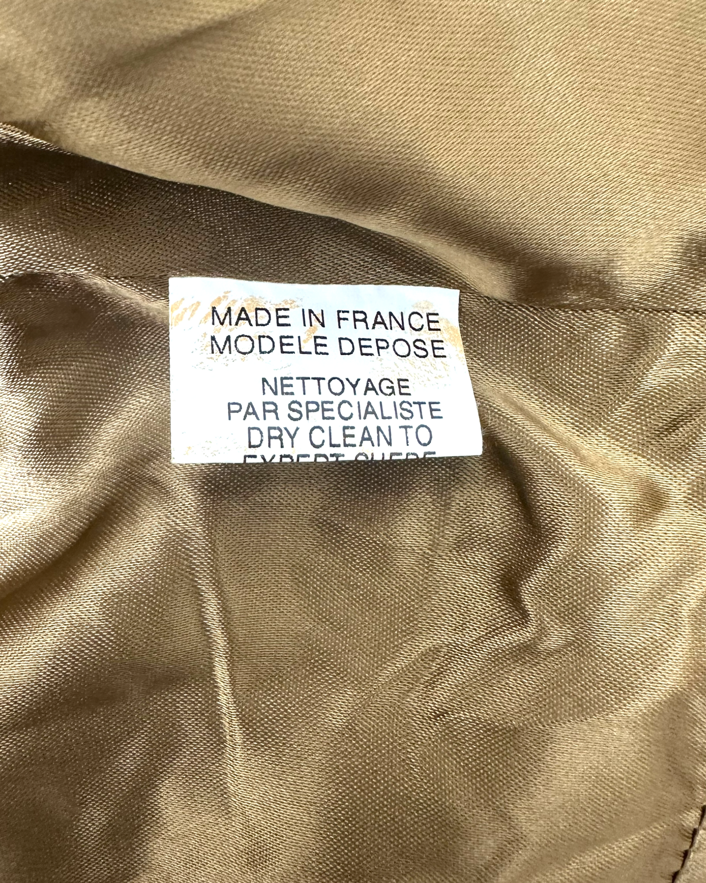 Gérard Darel - Veste - Agneau Plongé - Années 1990 - Made in France