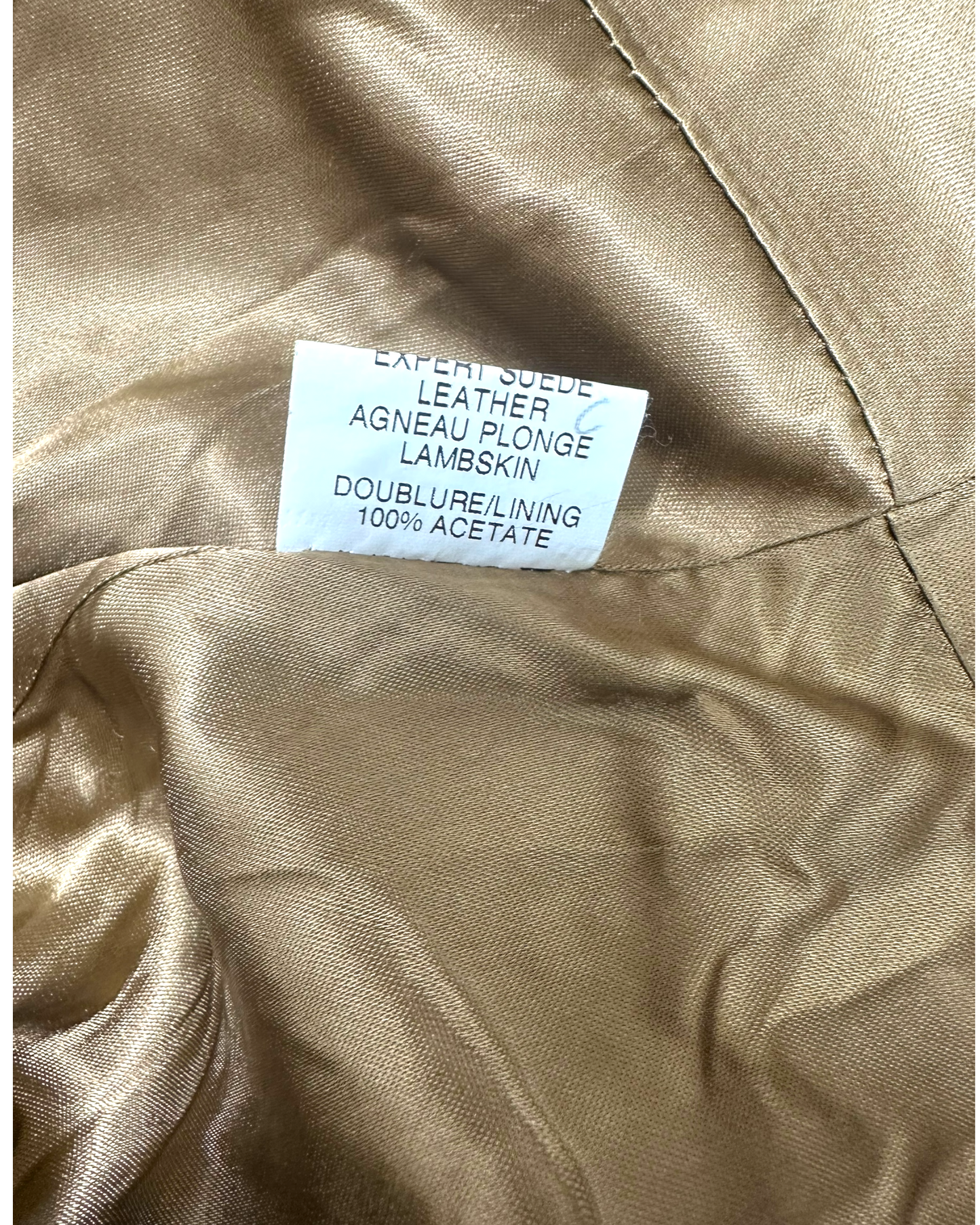Gérard Darel - Veste - Agneau Plongé - Années 1990 - Made in France