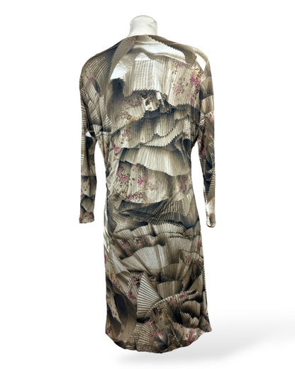 Cavalli Class - Robe drapée - Imprimée - Made in Italy