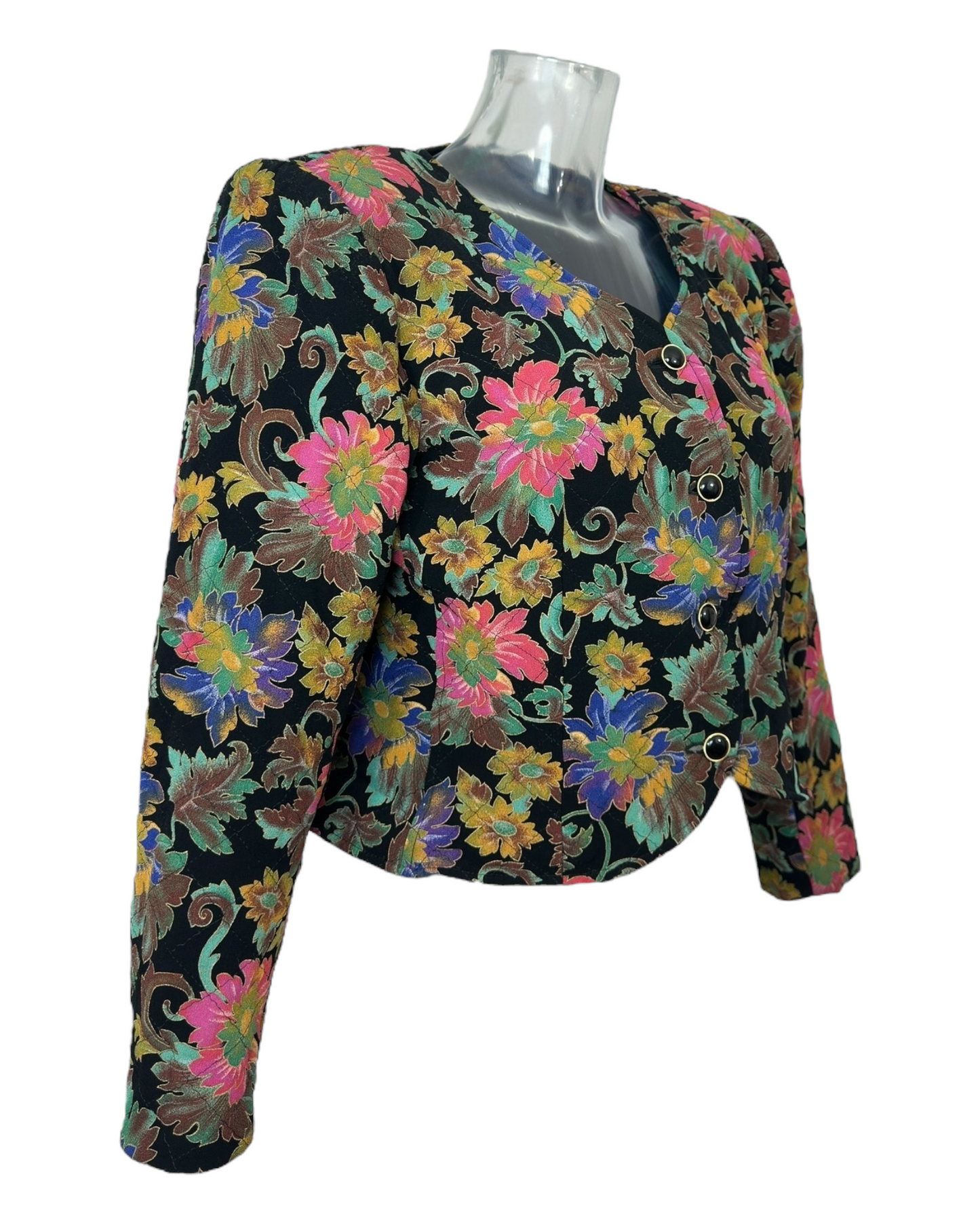 Ungaro Solo Donna – Veste Florale Courte – Made in Italy