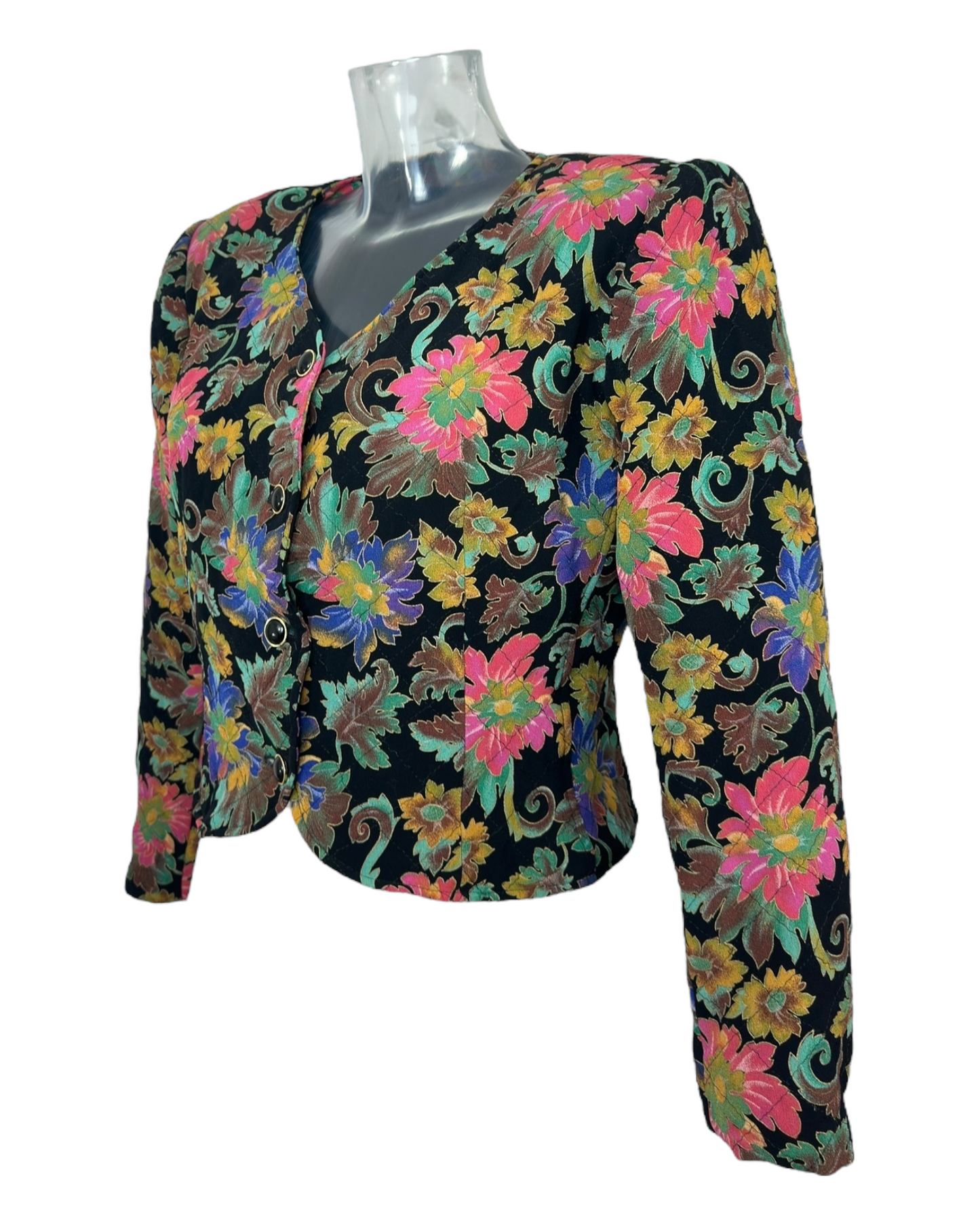 Ungaro Solo Donna – Veste Florale Courte – Made in Italy