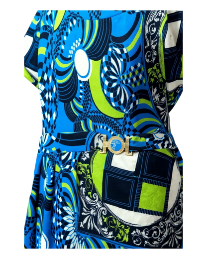 Versace Collection - Robe Fluide - Boucle de ceinture Medusa - Made in Italy