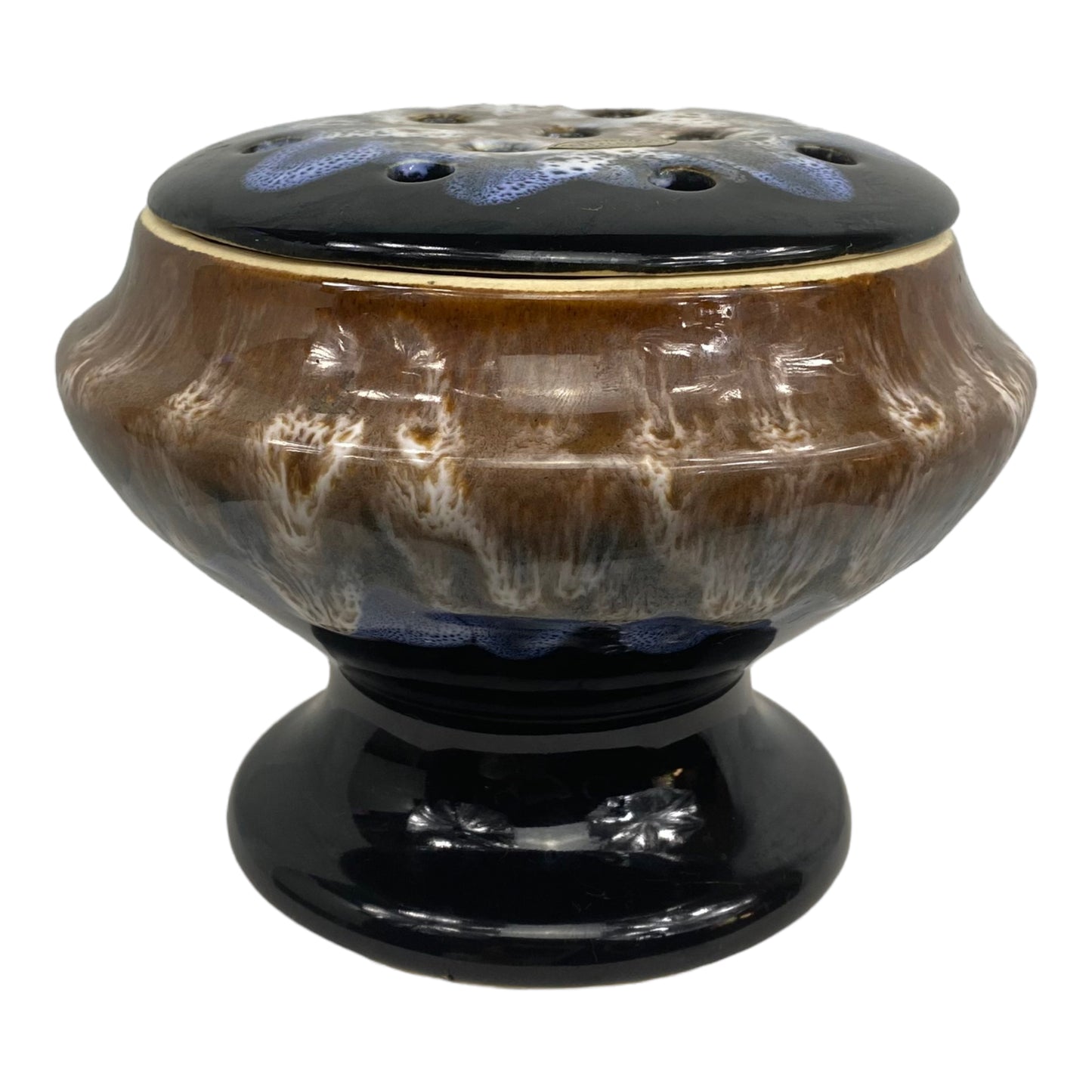 Juego de tetera Flame de gres 1960 numerada