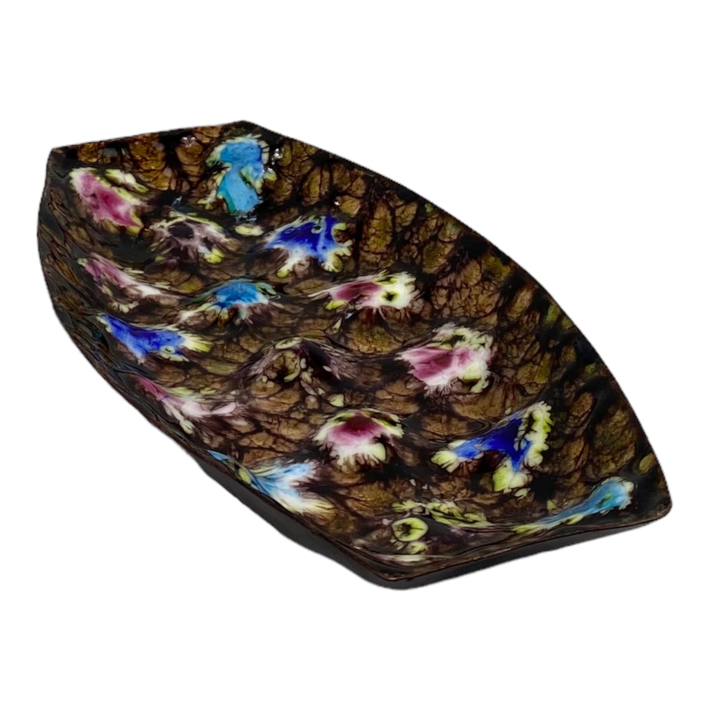 Sélection Paris Bonheur - Coupelle en métal émaillé – Émaux de Limoges – France – Années 1960