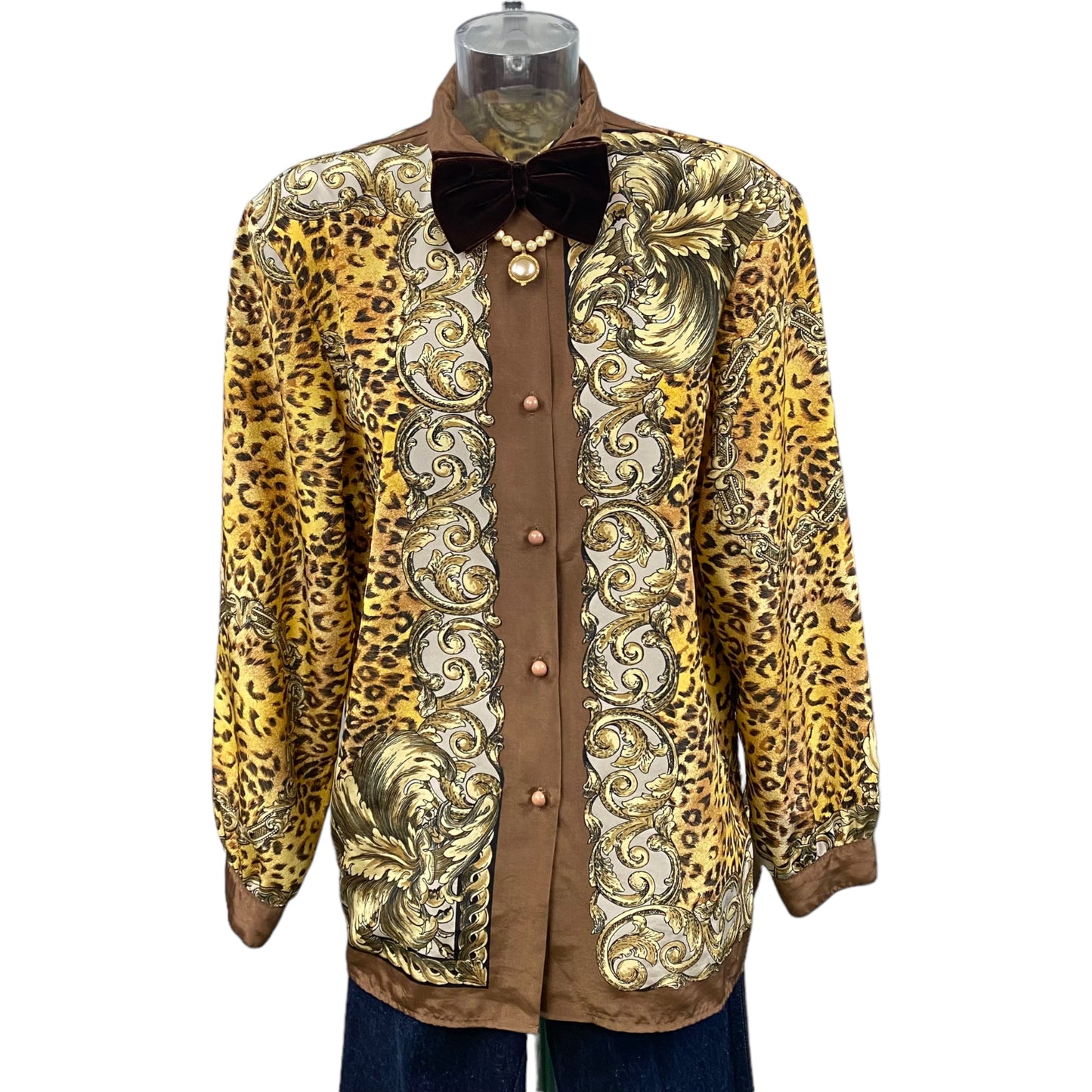 Vintage Panther Print Shirt