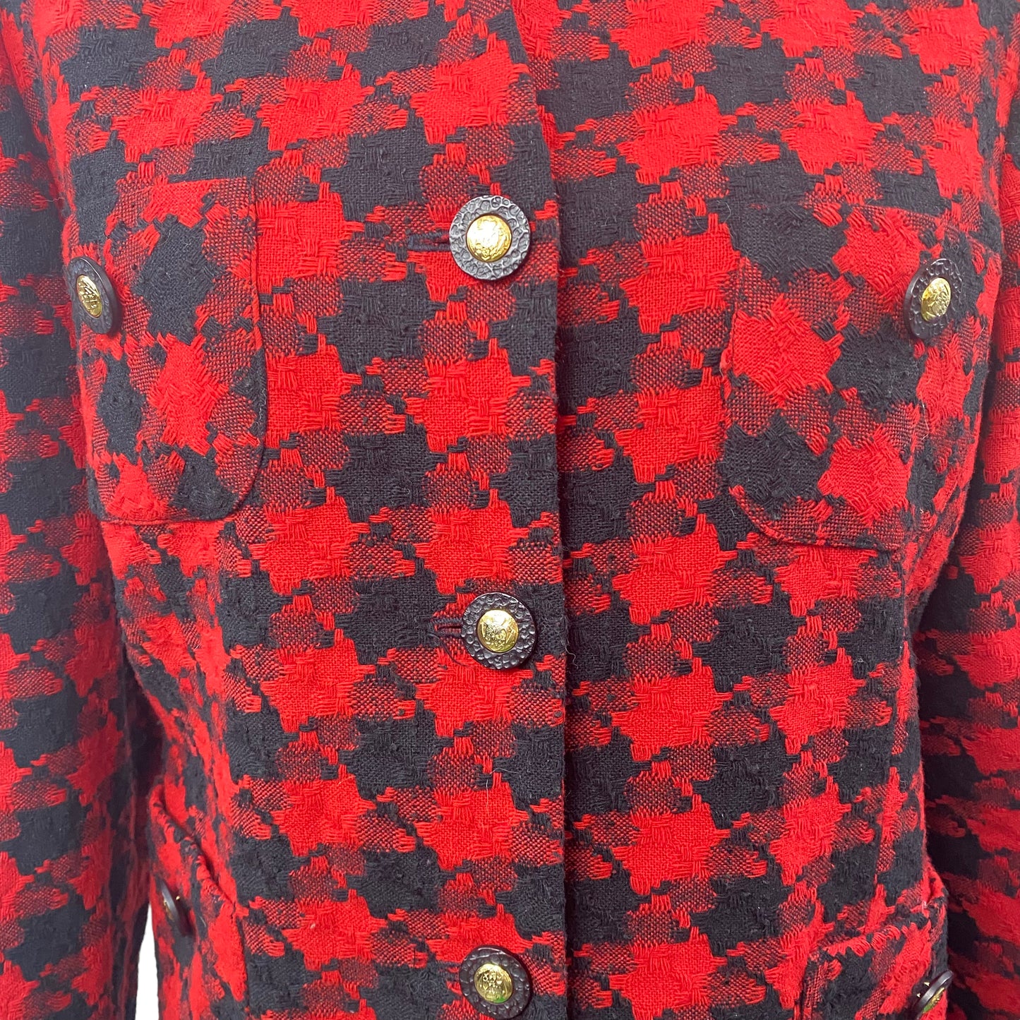 Veste Vintage Tartan Style CoCo