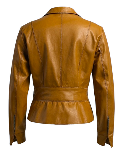 Gérard Darel - Veste - Agneau Plongé - Années 1970 - Made in France