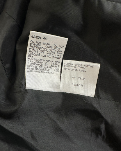 Max Mara – Veste Tailleur Noire Cintrée – Made in Italy