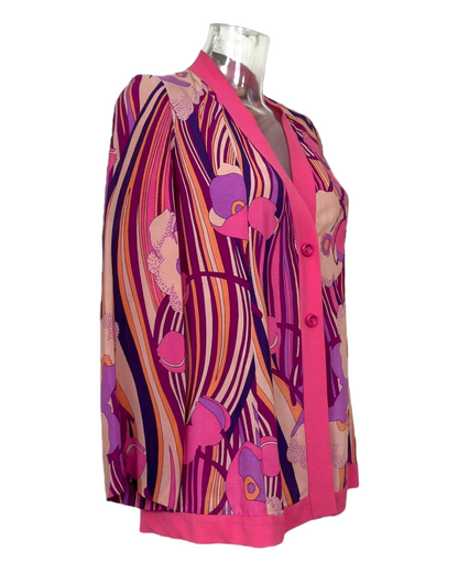 Sélection Paris Bonheur - Scali Paris – Blouse Imprimée Psychédélique – Made in France