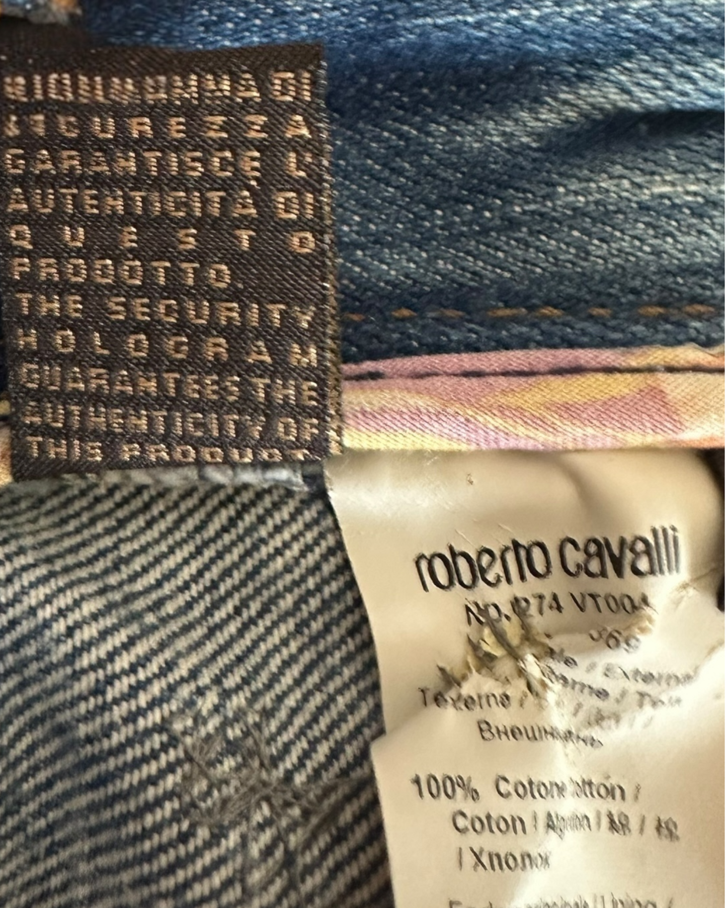Roberto Cavalli - Jean - Diamants - Made in Italy