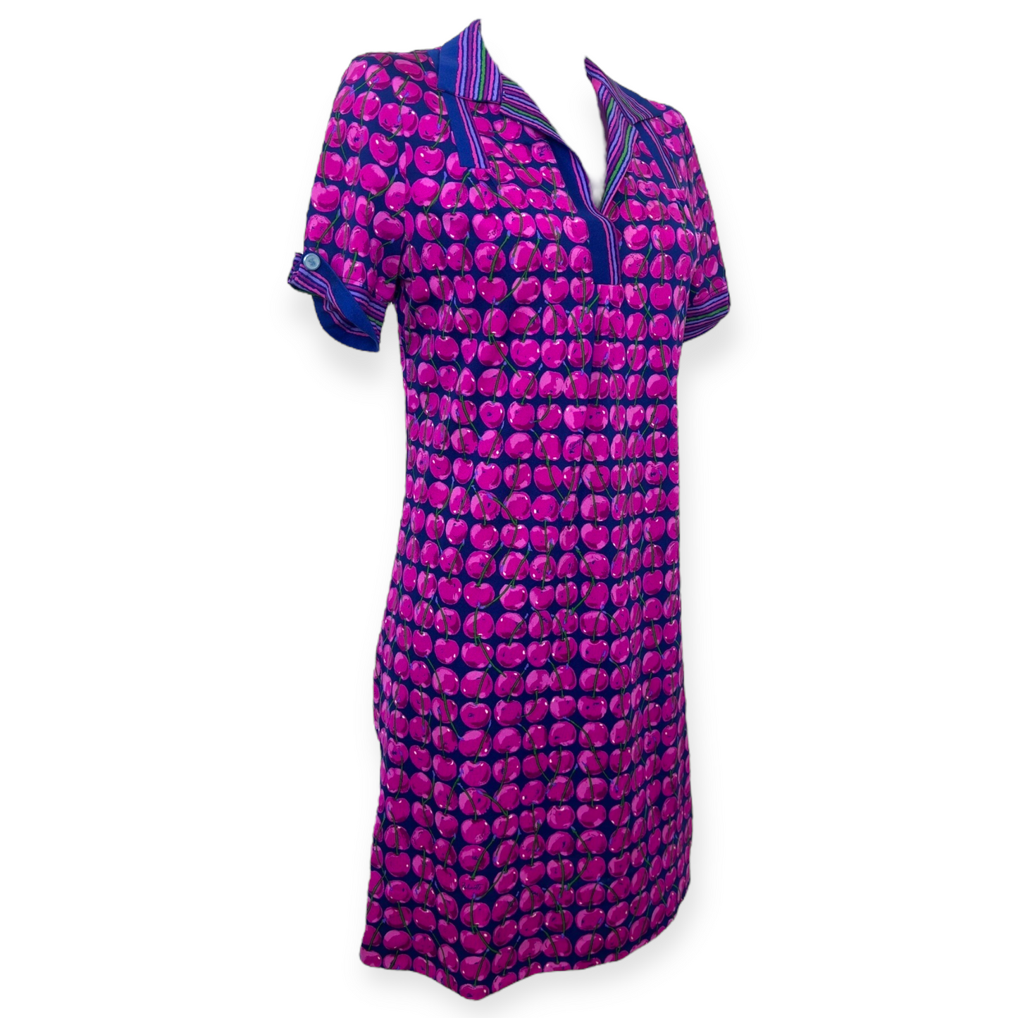 Sélection Paris Bonheur - Tito Sport x Falconetto – Robe Imprimé Cerises – Made in Italy