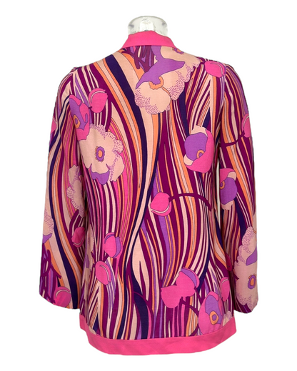 Sélection Paris Bonheur - Scali Paris – Blouse Imprimée Psychédélique – Made in France