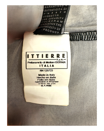 Just Cavalli – Jupe Drapée Imprimé Animal – Taille Haute – Made in Italy