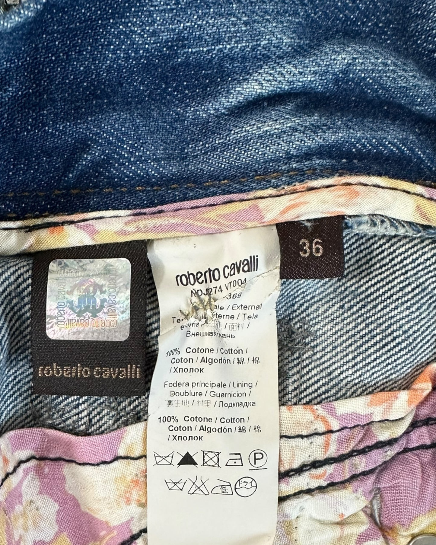 Roberto Cavalli - Jean - Diamants - Made in Italy