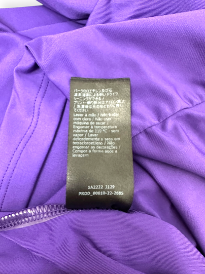 Patrizia Pepe – Robe Cut-Out Drapée – Violet électrique – Années 2010 – Made in Italy