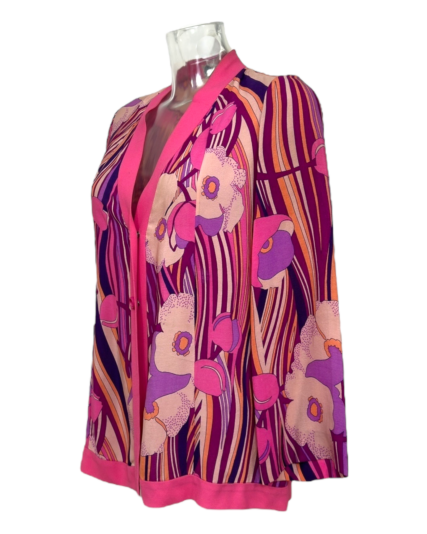 Scali Paris – Blouse Imprimée Psychédélique – Made in France