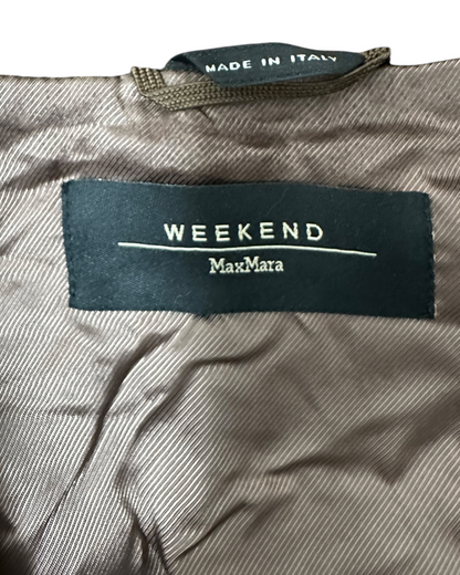 Weekend Max Mara – Veste Tailleur Laine & Mohair – Coupe Cintrée – Made in Italy