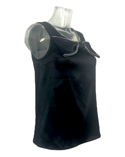 JC/DC by Castelbajac – Haut Noir à Nœud Zip – Made in Ukraine