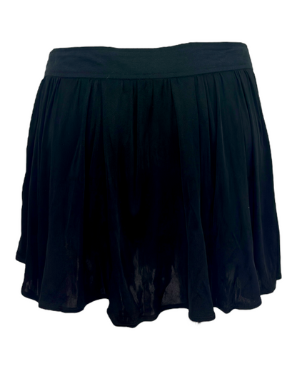 Dolce & Gabbana – Jupe  Noire – Chaînes Dorées Décoratives – Silhouette Plissée