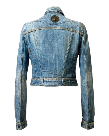 Roberto Cavalli - Veste Jean - Médaillon Cavalli - Made in Italy