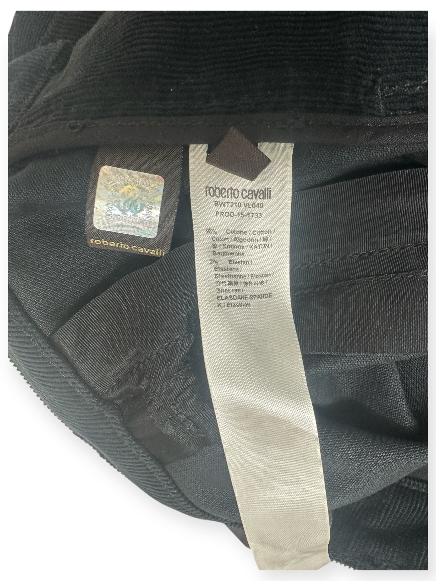 Roberto Cavalli - Pantalon velours - Clous dorés - Made in Italy