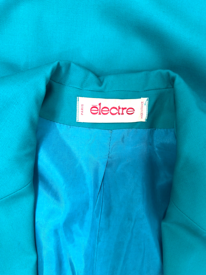 Sélection Paris Bonheur - Electre - Robe Tailleur Verte - Made in France