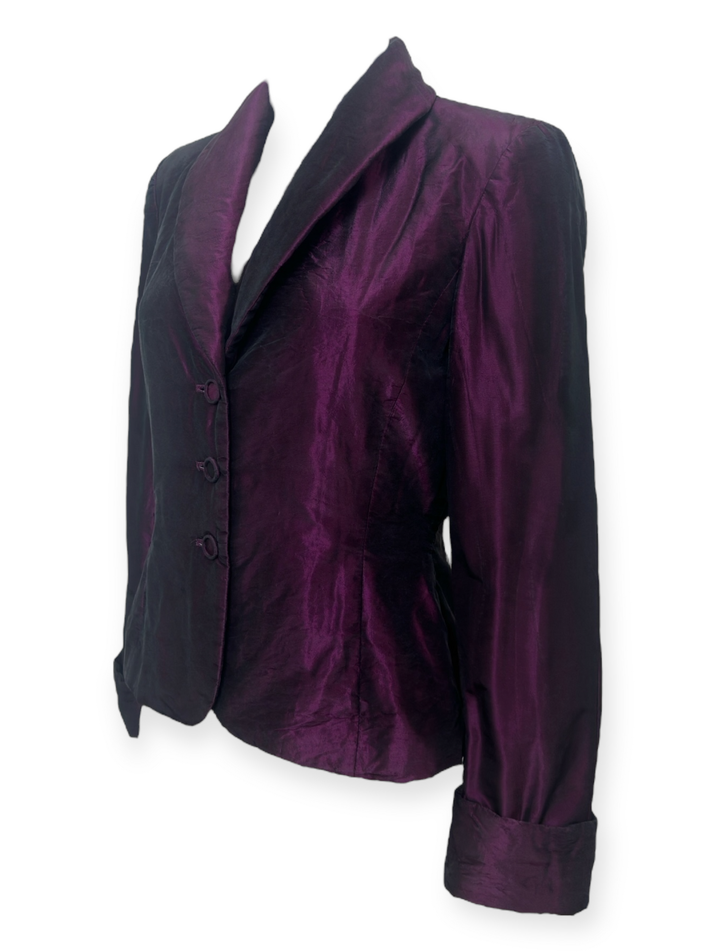 Sélection Paris Bonheur – Georges Rech – Y2K - Veste Prune Irisée – Made in France