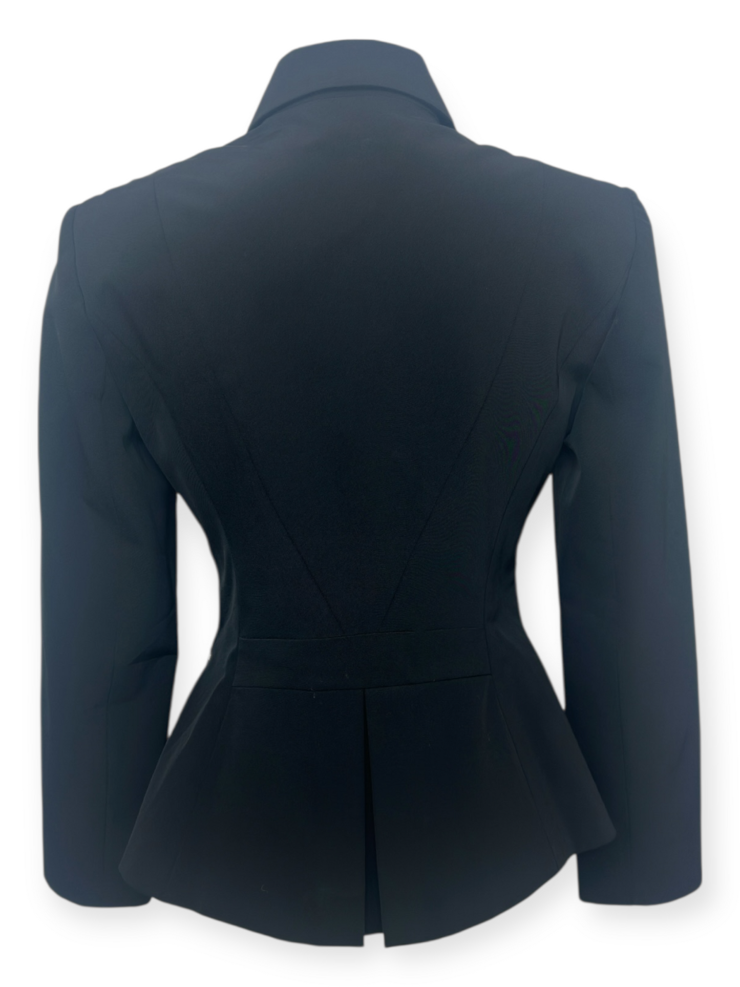 Veste cintrée noire  - Y2K – Boutons dorés - Infinitif -Made in France