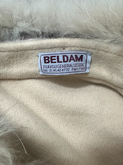 Sélection Paris Bonheur - Beldam Paris- Cape 90 col fourrure - Made in France